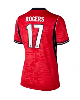 Billige Fotballdrakt England Morgan Rogers #17 Replika Bortedrakt Dame VM 2026 Kortermet Billige Fotballdrakt England Morgan Rogers #17 Replika Bortedrakt Dame VM 2026 Kortermet